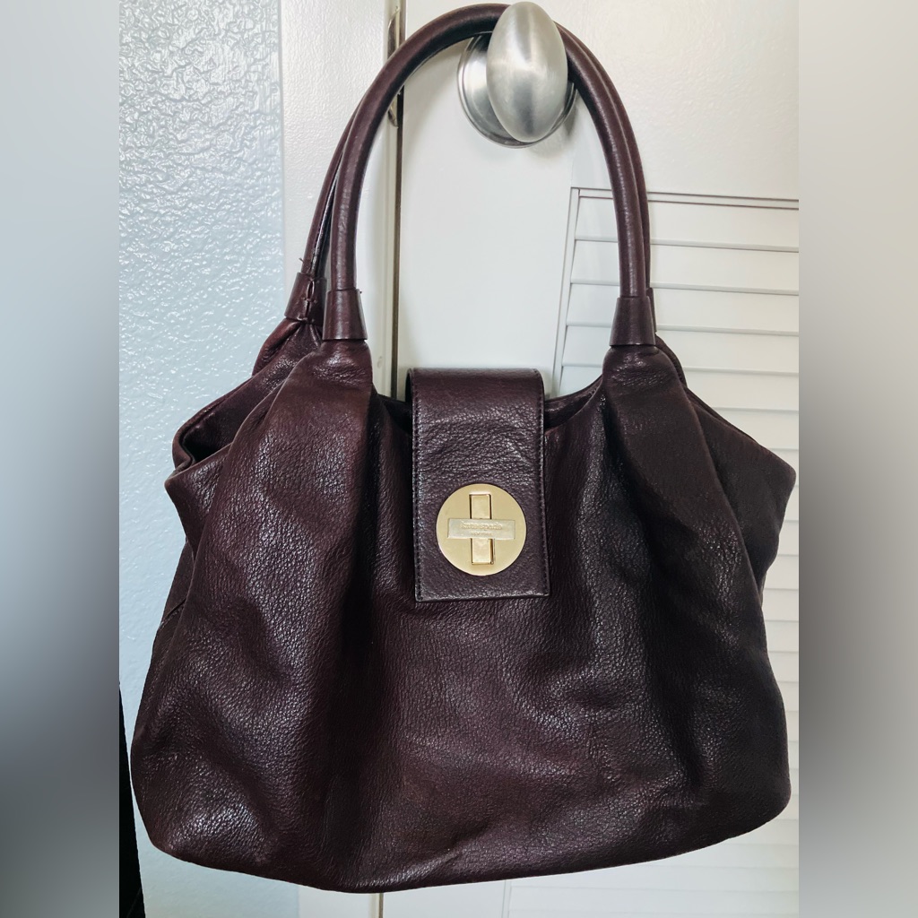 Preloved Kate Spade Bexley Stevie Hobo Bag Purse - Chocolate Brown